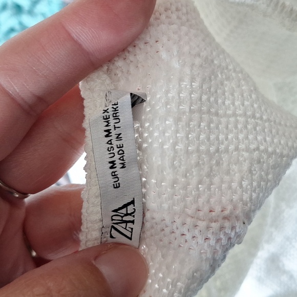 Zara top & jean shorts - Picture 7 of 7